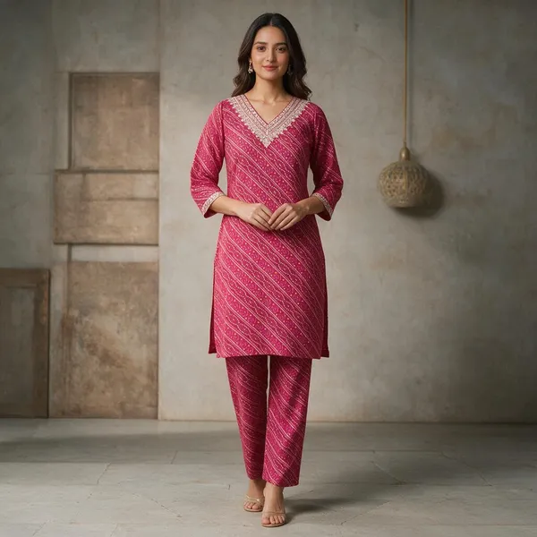 Pink_Cotton_Printed_Straight_Kurta_Pant_Set_For_Women