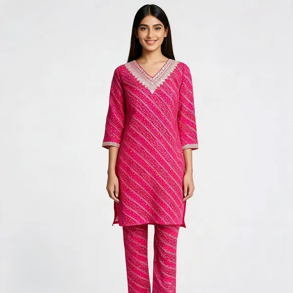 Pink_Cotton_Printed_Straight_Kurta_Pant_Set_For_Women