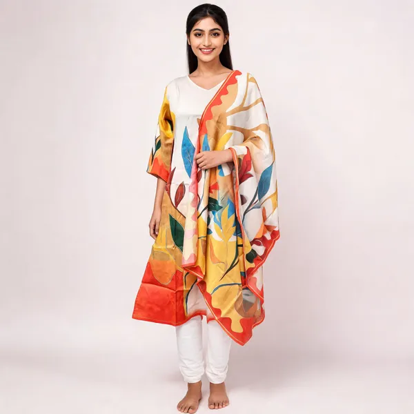 Multicolor_Cotton_Printed_Flared_Kurta_For_Women