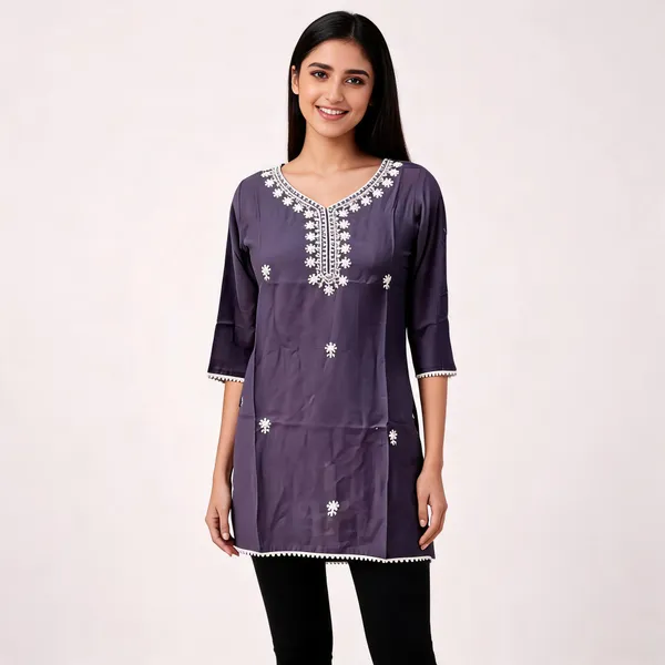 Purple_Chanderi_Silk_Embroidered_Straight_Kurta_For_Women