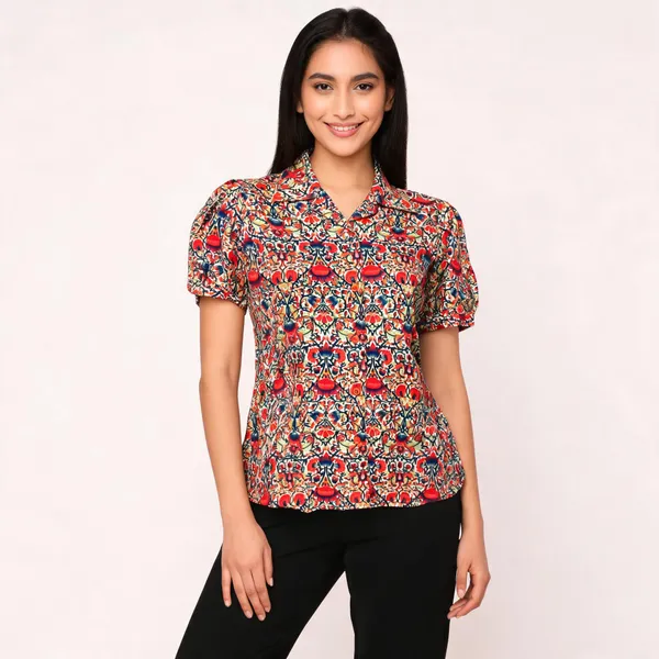 Multicolor_Poly_Georgette_Regular_Fit_Shirt_For_Women