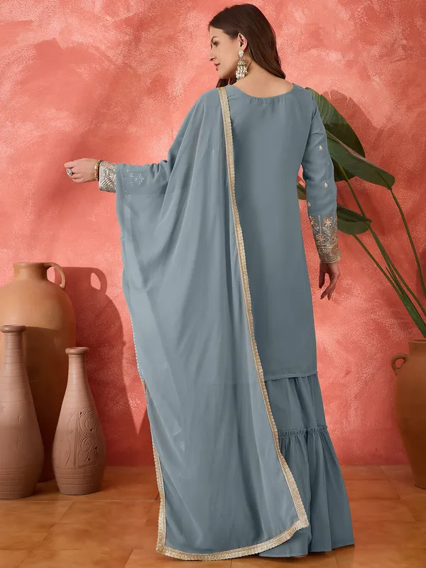 Light_Blue_Dola_Silk_Embroidered_Anarkali_Suit_Set_For_Women