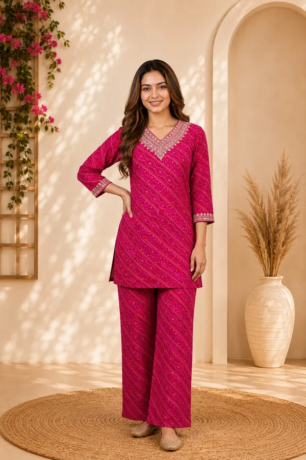 Pink_Cotton_Printed_Straight_Kurta_Pant_Set_For_Women