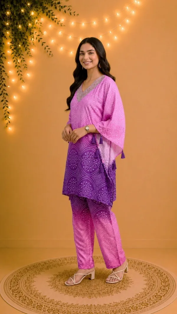 Pink_Crepe_Printed_Kurta_Pant_Set_For_Women