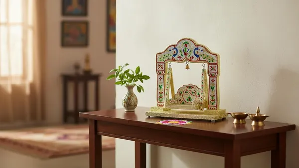 Meenakari_Krishna_Wooden_Jhula
