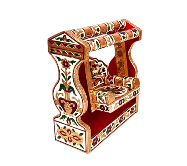 Meenakari_Wooden_Jhula_For_Krishna_Idol