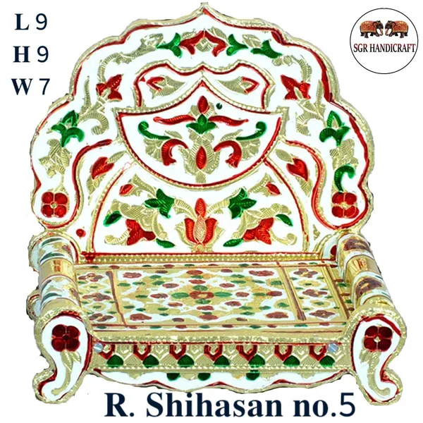 Meenakari_Gold_Plated_Sinhasan