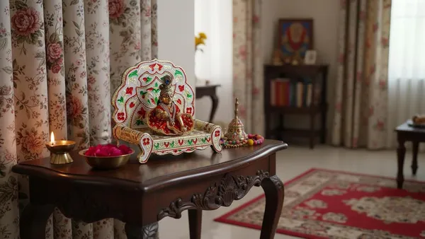 Wooden_Meenakari_Throne_For_God_Idol