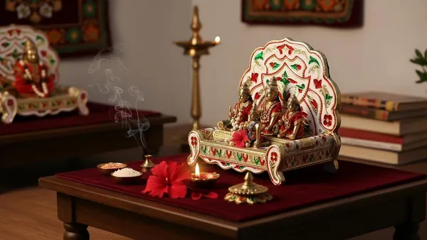 Wooden_Meenakari_Throne_For_God_Idol