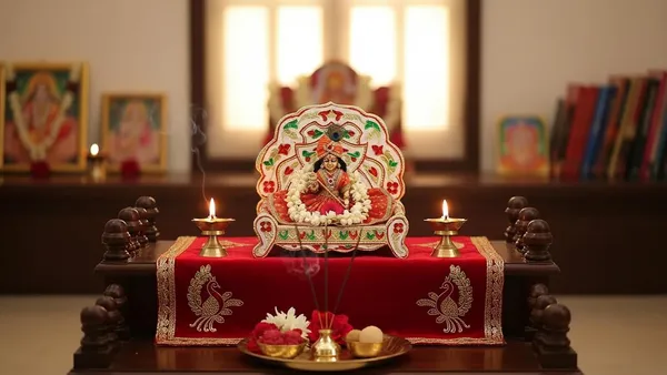 Wooden_Meenakari_Throne_For_God_Idol