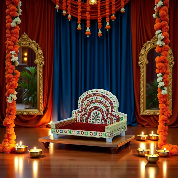 Wooden_Meenakari_Singhasan_For_Deity