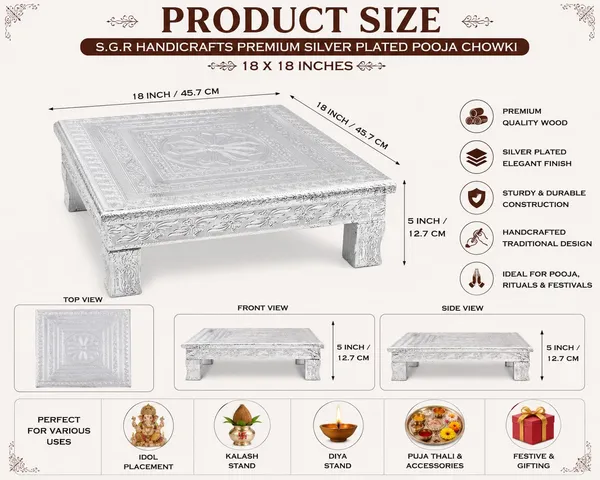 Silver_Plated_Wooden_Pooja_Chowki