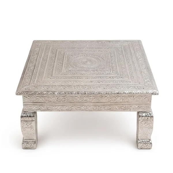 Silver_Plated_Wooden_Pooja_Chowki