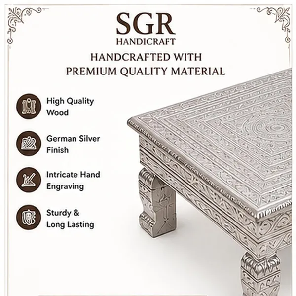 Wooden_Pooja_Chowki_With_Silver_Work