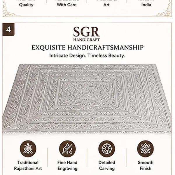 Wooden_Pooja_Chowki_With_Silver_Work