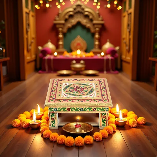Wooden_Meenakari_Chowki