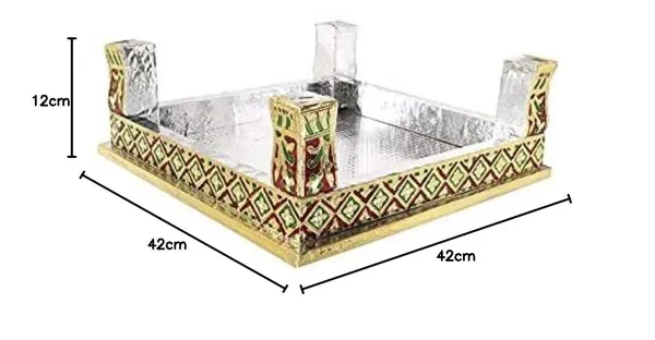 Wooden_Meenakari_Chowki