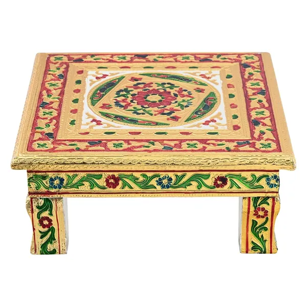 Wooden_Meenakari_Chowki