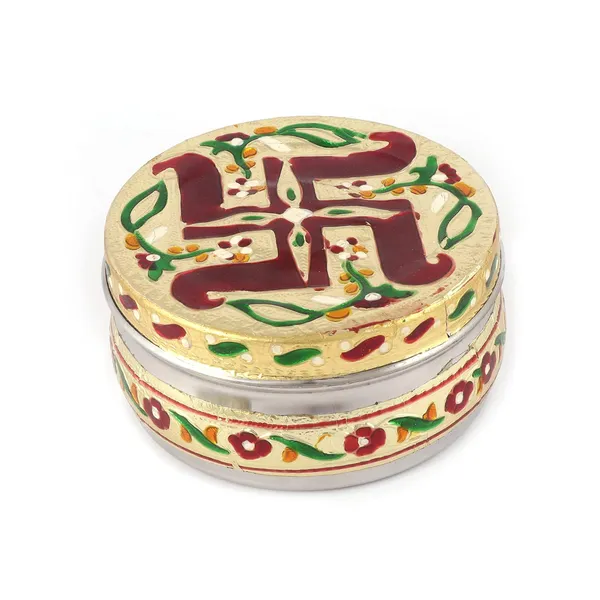 Stainless_Steel_Meenakari_Storage_Jar_Set_Pack_Of_2