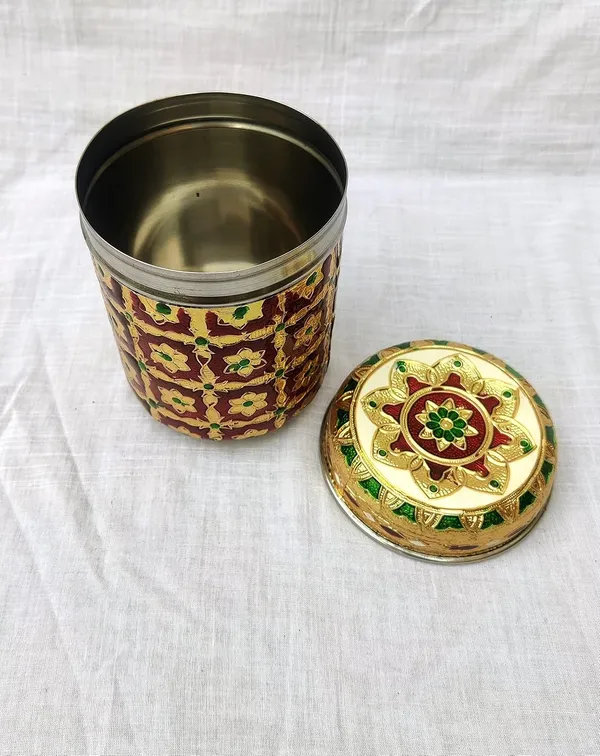 Meenakari_Steel_Container_Box_Set_Finish