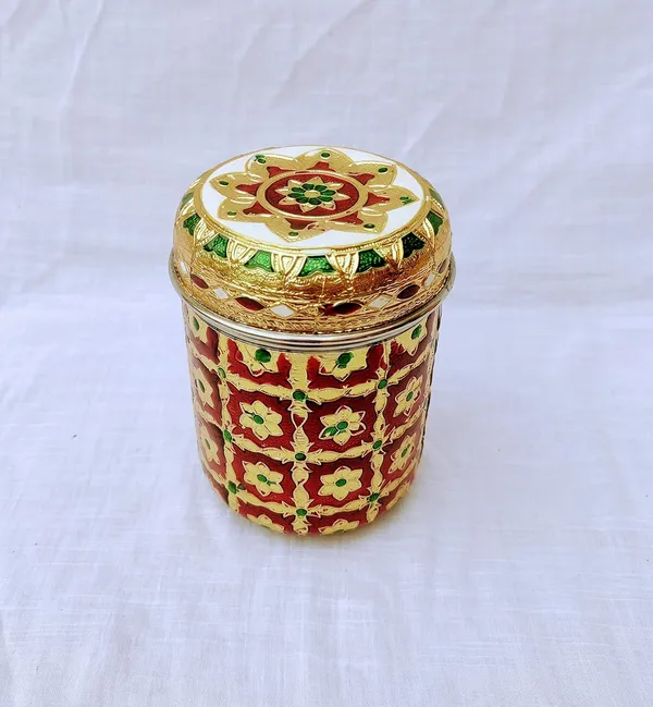 Meenakari_Steel_Container_Box_Set_Finish