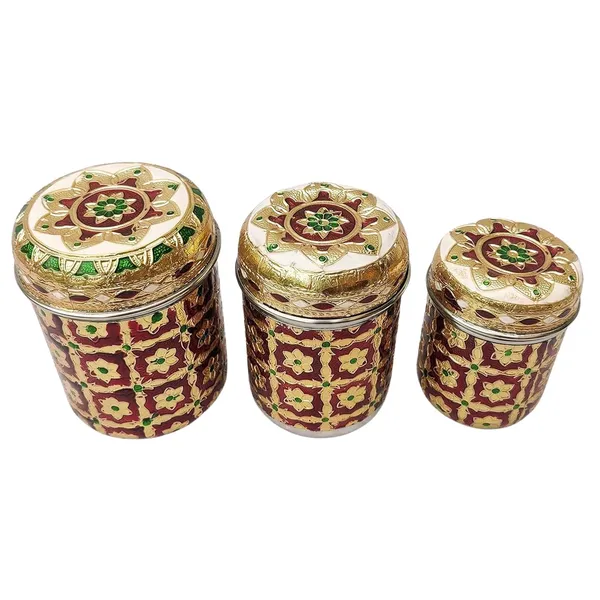 Meenakari_Steel_Container_Box_Set_Finish