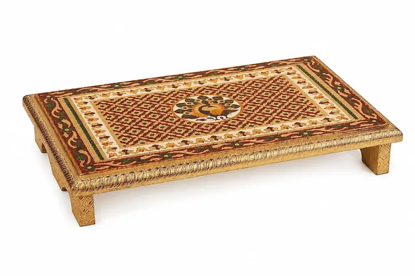 Wooden_Meenakari_Bajot