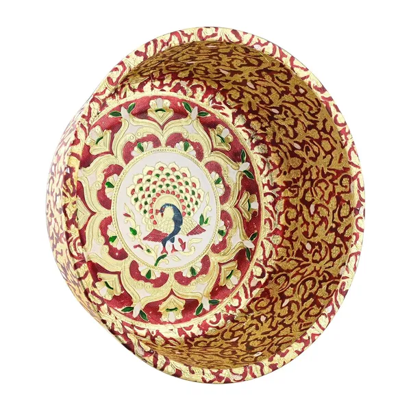 Brass_Meenakari_Pooja_Parat