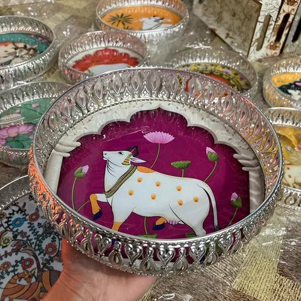 German_Silver_Hamper_Basket_Tray