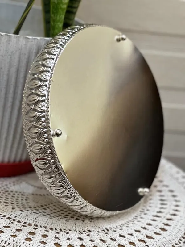 German_Silver_Hamper_Basket_Tray