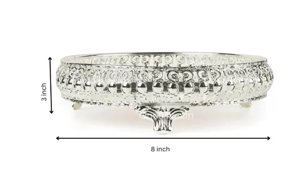 German_Silver_Serving_Tray_Set