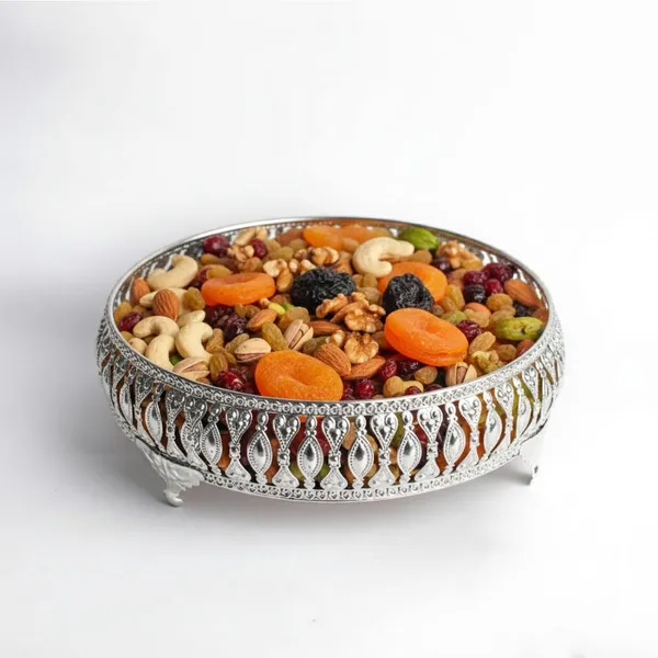 German_Silver_Serving_Tray_Set