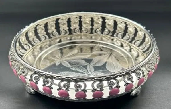 German_Silver_Round_Serving_Plate