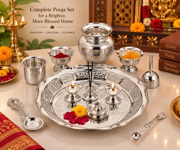 German_Silver_Pooja_Thali_Set
