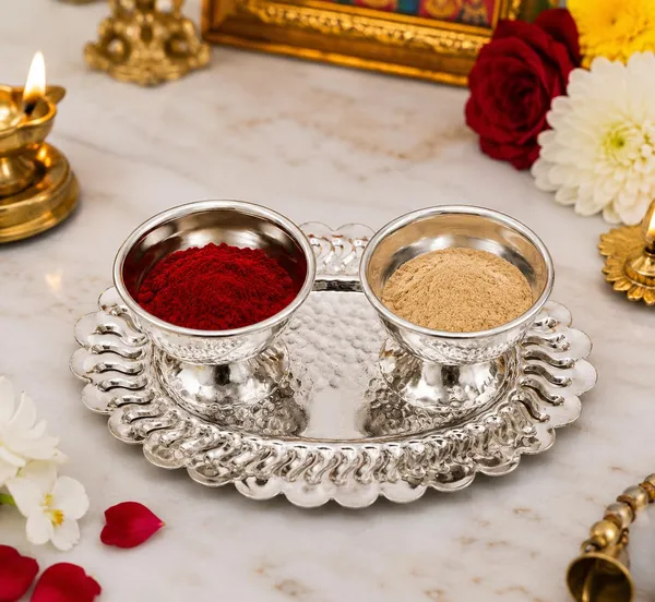 German_Silver_Sindoor_Box_With_Plate