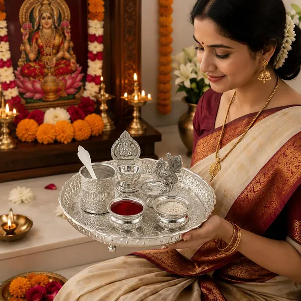 German_Silver_Pooja_Thali_Set_Pack_Of_6