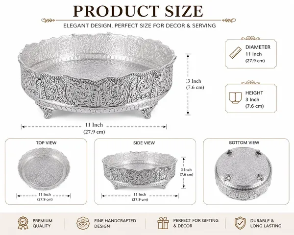 German_Silver_Urli_Bowl