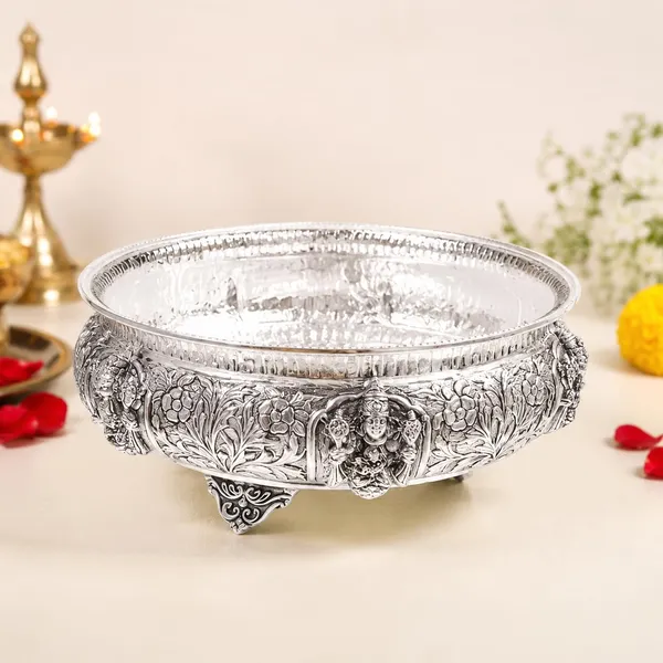 German_Silver_Urli_Bowl