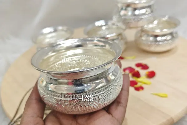 German_Silver_Serving_Bowl_Pack_Of_5