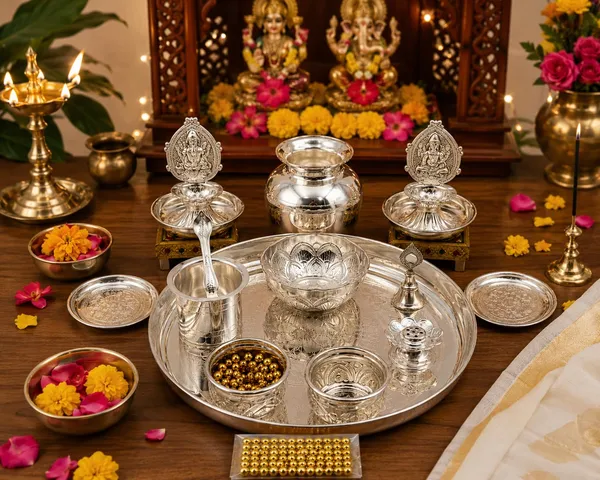 German_Silver_Pooja_Thali_Set