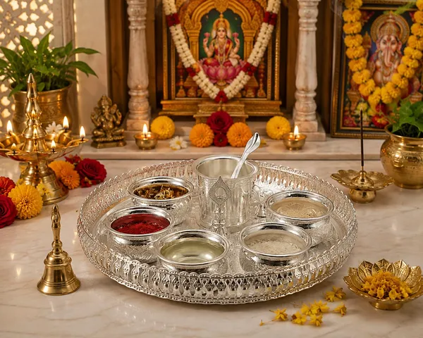 German_Silver_Pooja_Thali_Set