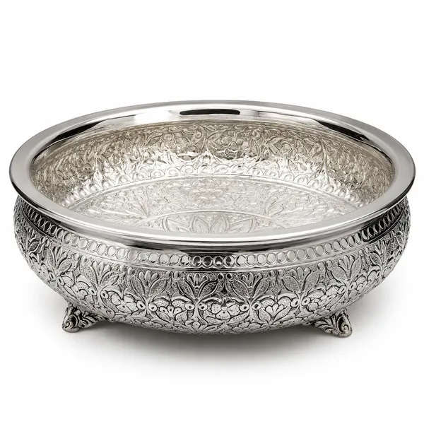 German_Silver_Urli_Bowl