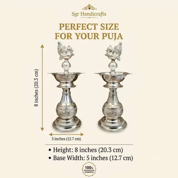 German_Silver_Diya
