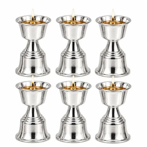 German_Silver_Diya_Set