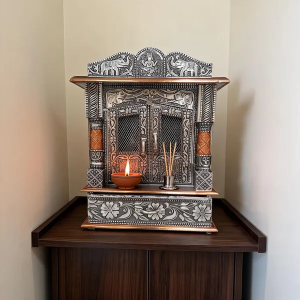 Aluminum_And_Copper_Mandir_Temple