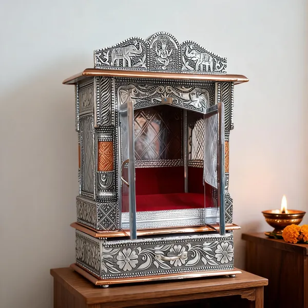 Aluminum_And_Copper_Mandir_Temple