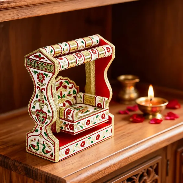 Meenakari_Wooden_Jhula_For_Krishna_Idol