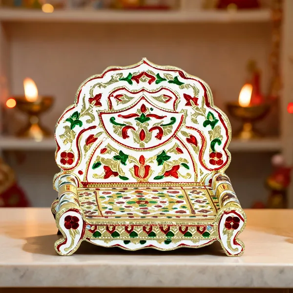 Meenakari_Gold_Plated_Sinhasan