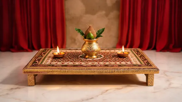 Wooden_Pooja_Bajot