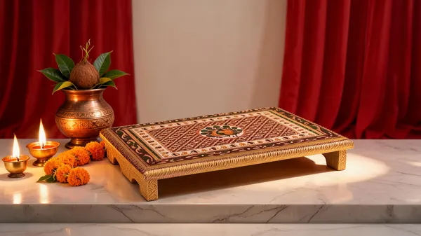 Wooden_Pooja_Bajot